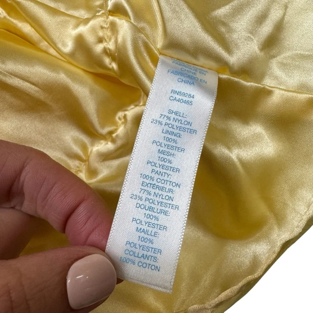The Children’s Place Yellow Lace Dress Sleeveless Baby Girl 9–12M